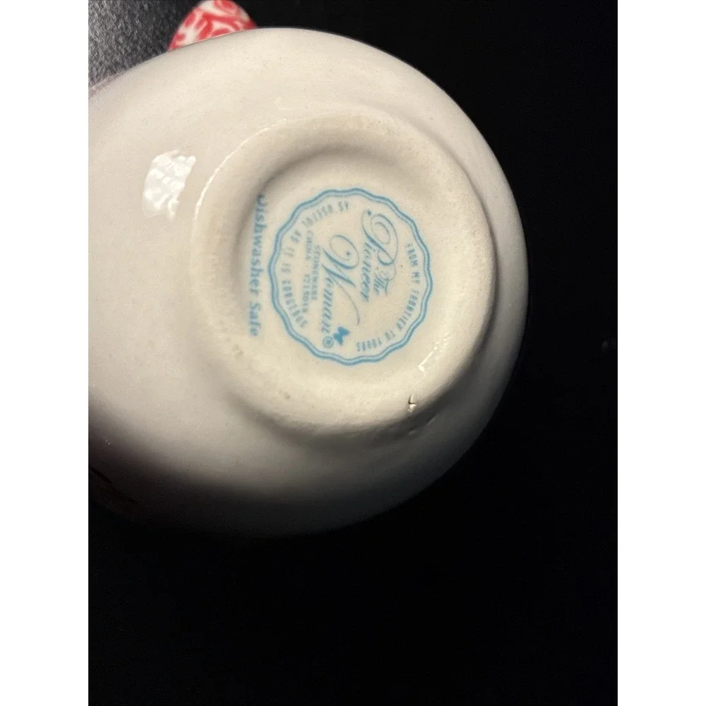 The Pioneer Woman Cheerful Rose Stoneware Measuring Cup Set Dishwasher Safe